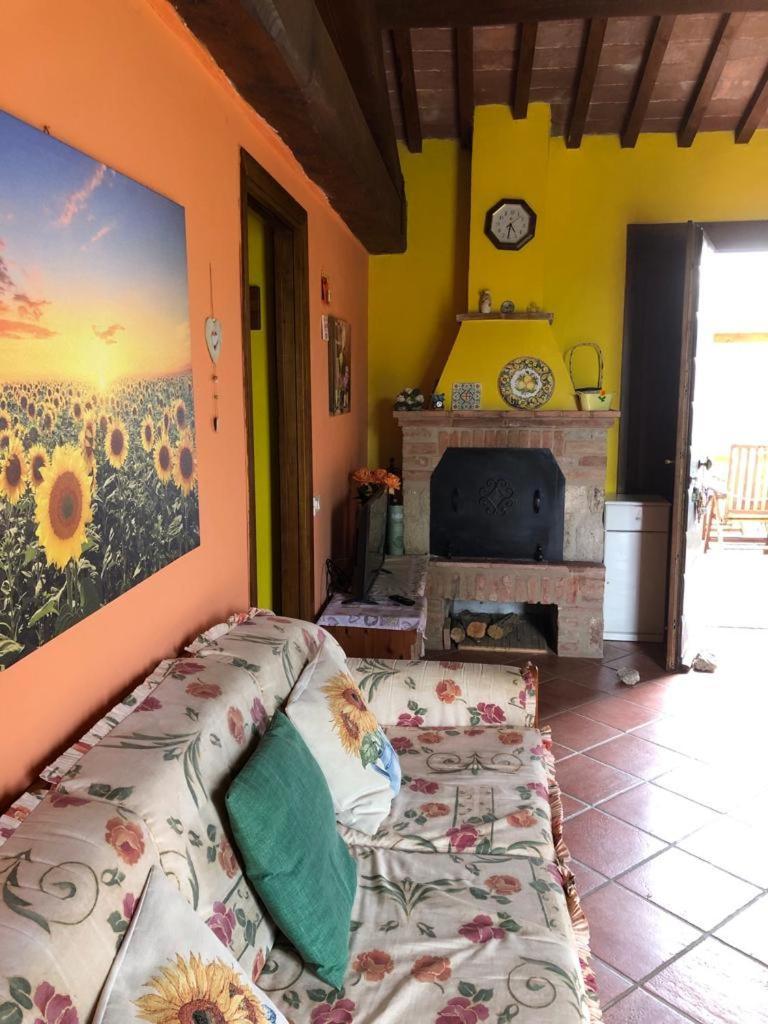 Casa Country House Girasole Vakantie Huis-Wakacje Huis Asciano Luaran gambar
