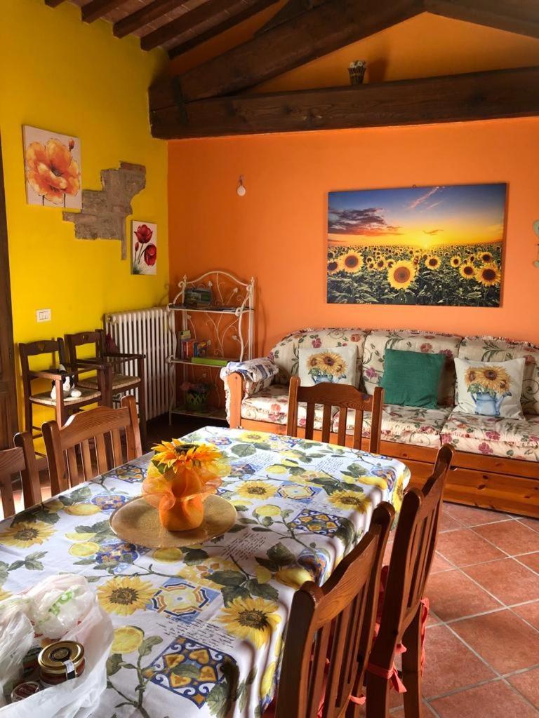 Casa Country House Girasole Vakantie Huis-Wakacje Huis Asciano Luaran gambar
