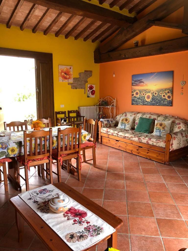 Casa Country House Girasole Vakantie Huis-Wakacje Huis Asciano Luaran gambar